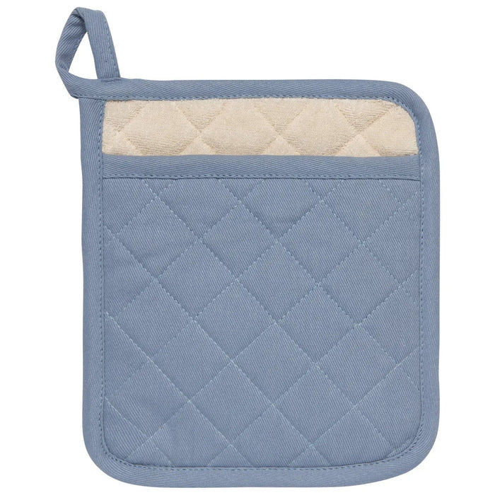 NOW Designs Pot Holder: Superior, Slate Blue