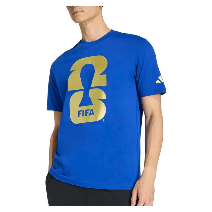 Official World Cup 2026 Emblem Tee Blue
