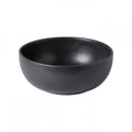 Costa Nova Pacifica 10-inch Seed Grey ceramic serving bowl for serving and presentation.