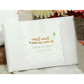 Personalized Can't Wait To Grow Old With You Wedding Guestbook - Wedding Collectibles