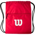 Pickleball Draw String Bag Red