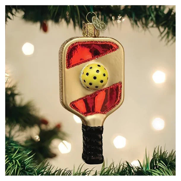 Pickleball Paddle Ornament