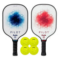 Pilot PP 2 player Pickleball Paddle Set