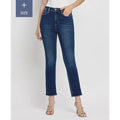 Plus Size Super High Rise Slim Straight Jeans
