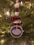Pod Snowman with beanie - 10pc or 25 pc Ornament Bundle Price