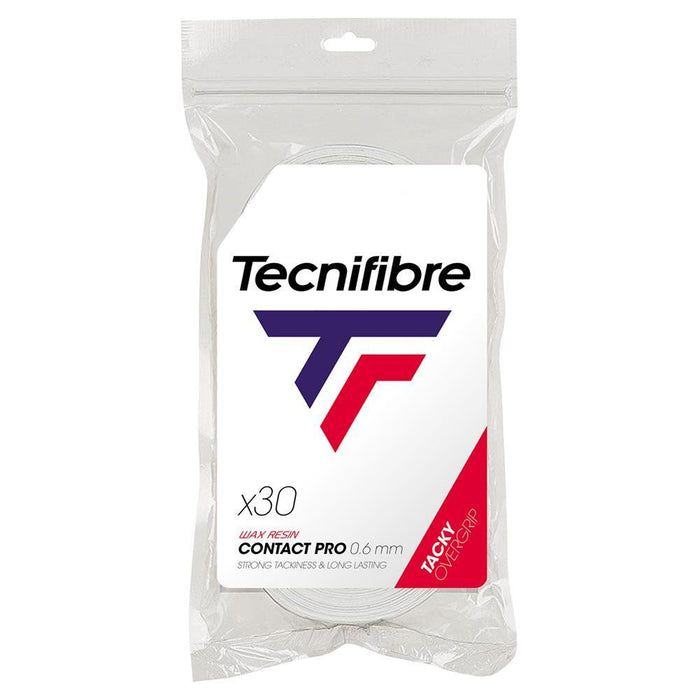 Pro Contact Overgrip White 30 Pack