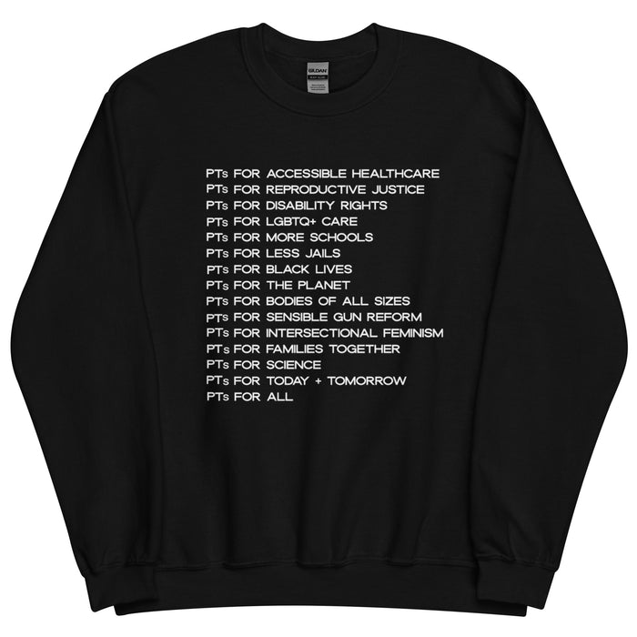 PTs for Social Justice Crewneck