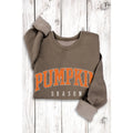Pumpkin Season Mineral Sweatshirt-Mineral Brown