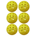 Pure 2 Outdoor Pickleballs Yellow 6-Pack