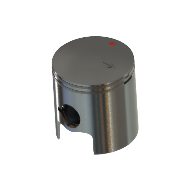 R-332R Piston with Rings Standard Size Red Grade - 801270 -  Genuine WATERAX Parts
