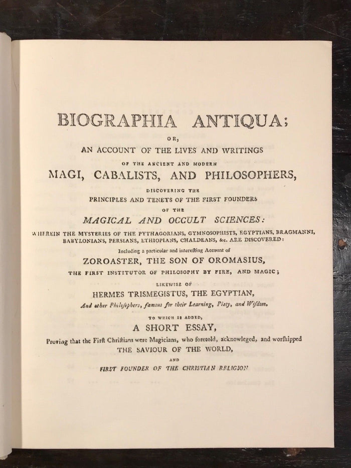 Rare Text Library of Philosophical Research THE MAGUS - 1st, Ltd Ed 1966 MAGICK