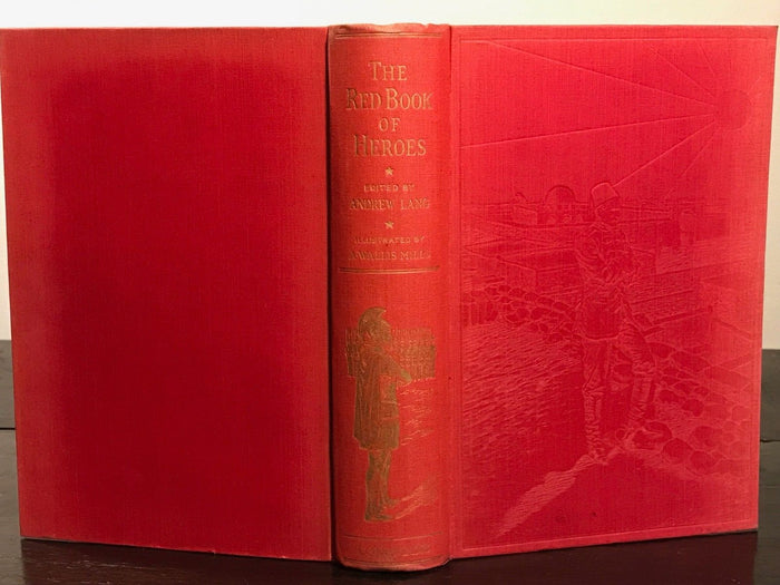 RED BOOK OF HEROES - Mrs Lang, Lang, Mills Illustrations - New Impression, 1931