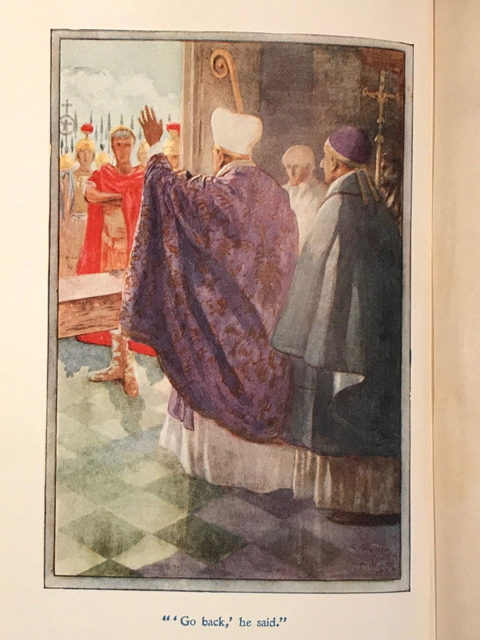 RED BOOK OF HEROES - Mrs Lang, Lang, Mills Illustrations - New Impression, 1931