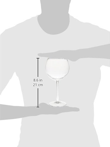 Red Wine Balloon Wine Glasses - 20-Ounce, Set of 4 - EK CHIC HOME