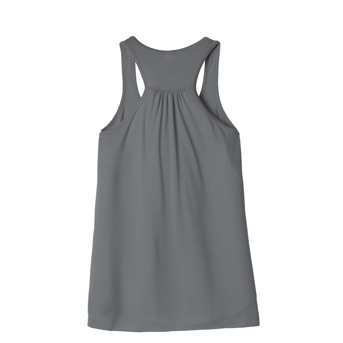 Renegades Hustle & Heart Flowy Racerback Tank - Grey
