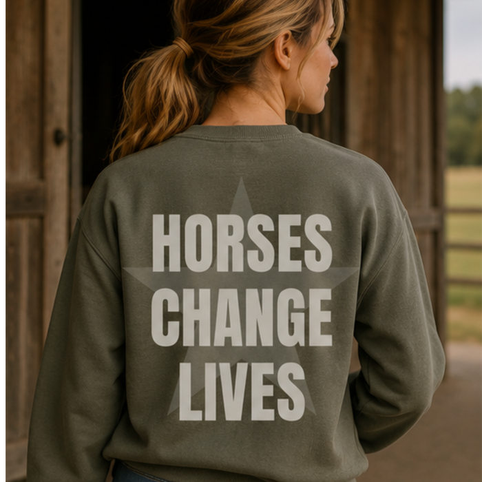Robinson’s Horses Change Lives Crewneck