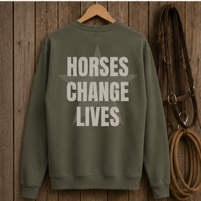 Robinson’s Horses Change Lives Crewneck