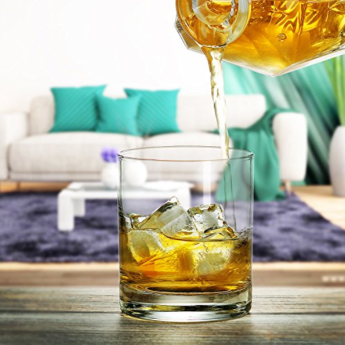 Rock Style Old Fashioned Whiskey Glasses Set Of 6 - EK CHIC HOME