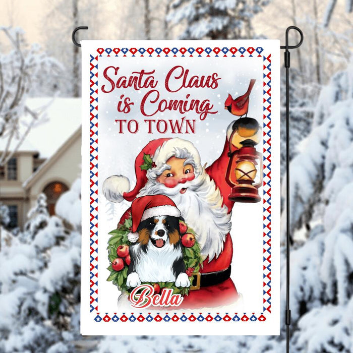Santa Claus Is Coming To Town, Garden Flag