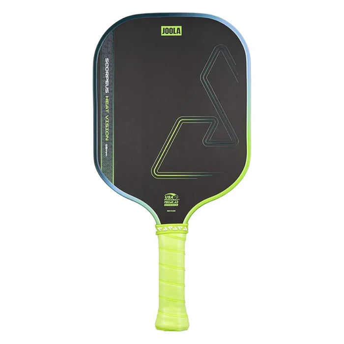 Scorpeus Heat Vision 16mm Pickleball Paddle Gradient Green