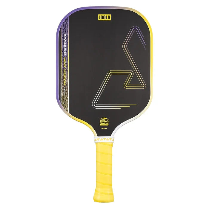 Scorpeus Heat Vision 16mm Pickleball Paddle Gradient Yellow