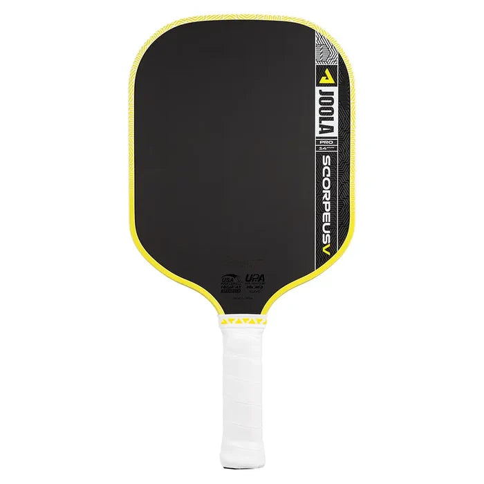 Scorpeus Pro V Anna Bright 14mm Pickleball Paddle JOOLA Yellow