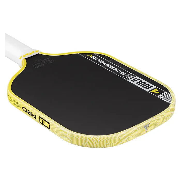 Scorpeus Pro V Anna Bright 16mm Pickleball Paddle JOOLA Yellow