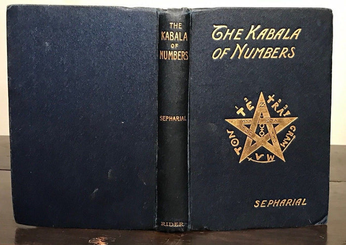 SEPHARIAL - THE KABALA OF NUMBERS, 1st/1st 1911 KABALISTIC NUMEROLOGY DIVINATION