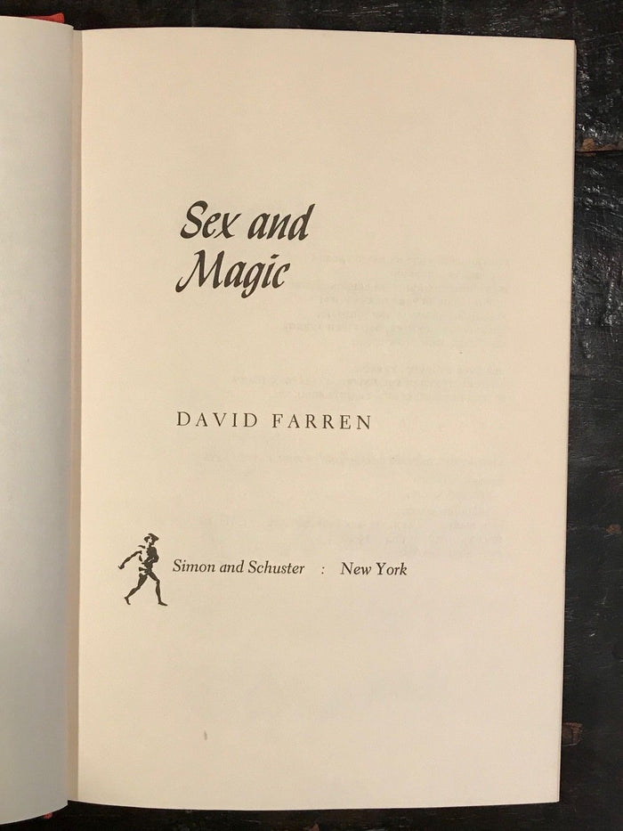 SEX AND MAGIC: MAGIC TO IMPROVE SEXUAL LIFE - David Farren, 1st Ed, 1975 MAGICK