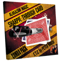 Sharpie Through Card (DVD and Gimmick) by Alakazam Magic