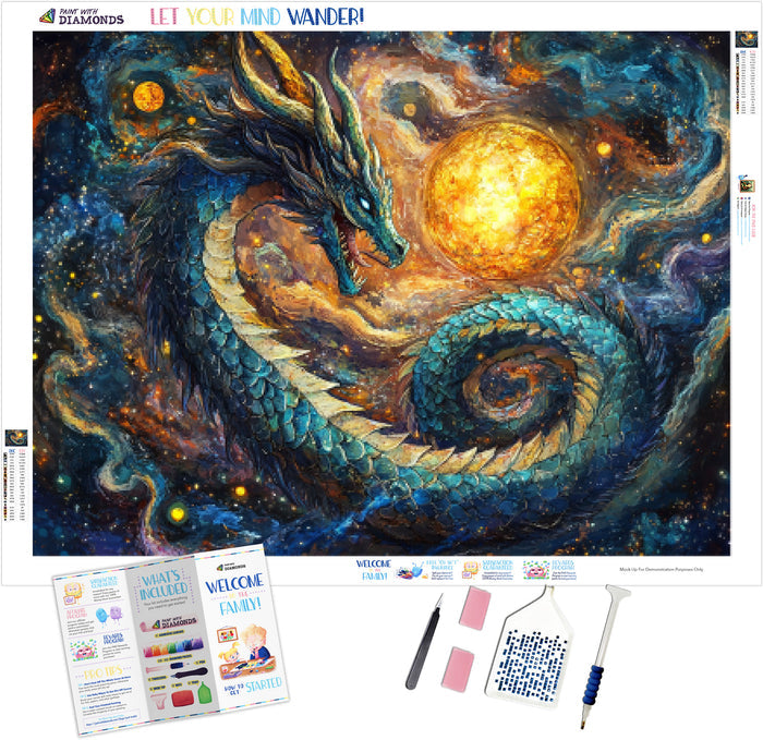 Shimmering In Iridescent Blues