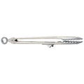 Gray Silicone Tip Top Tongs from Tovolo, perfect for cooking and food prep, with heat-resistant silicone tips and stainless steel handle