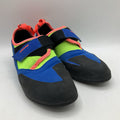 Size 3Y: Adidas Kirigami 5.10 Blue Yellow Black Velcro Strap Climbing Shoes