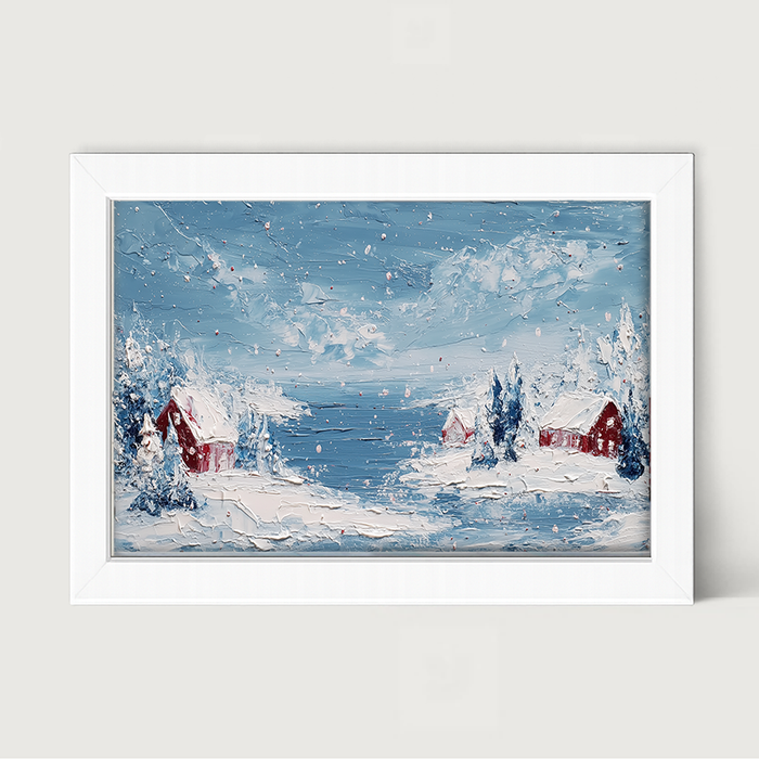 Snowy Cabins