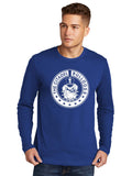 Stars and Spike Cotton Long Sleeve Tee- Royal