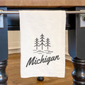 State with Trees - Custom Cotton Tea Towel