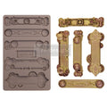 Steampunk Plates Silicone Mould - Redesign with Prima - Piglet's Closet