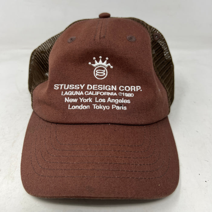 Stüssy Low Profile Design Corp trucker cap