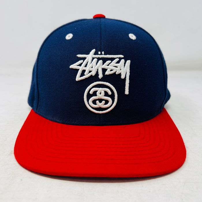 Stussy Stock Lock Snapback Navy
