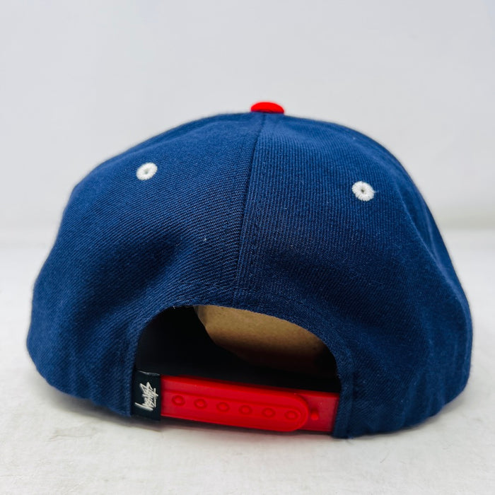 Stussy Stock Lock Snapback Navy