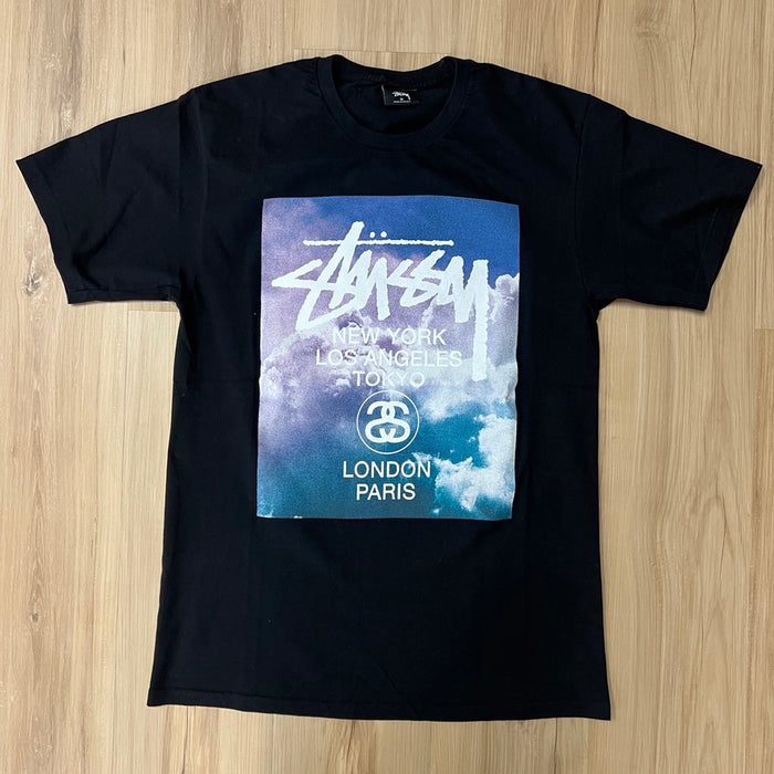 Stüssy World Tour Clouds T-shirt