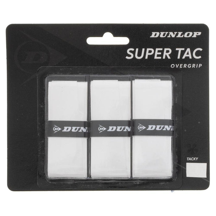 Super Tac Overgrip 3 Pack White