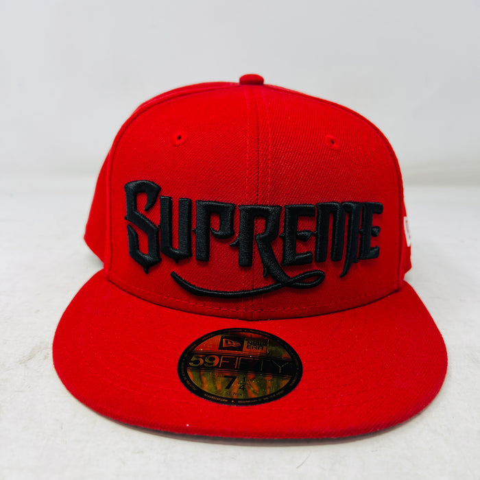 Supreme New Era Mister Cartoon 59Fifty Fitted Cap Red