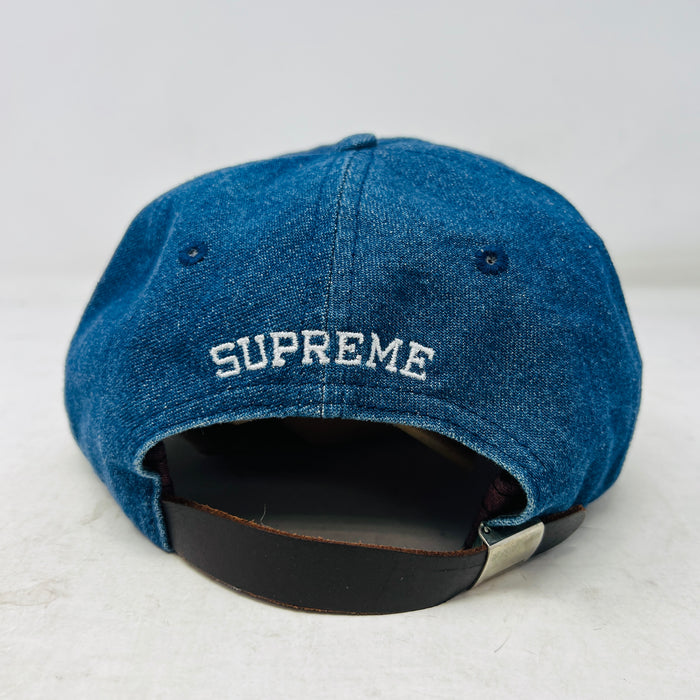 Supreme Pigment S Logo 6-Panel Denim
