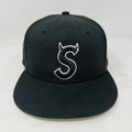 Supreme S Horn Logo New Era Black