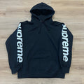 Supreme Sideline Hooded Sweatshirt 'Black'