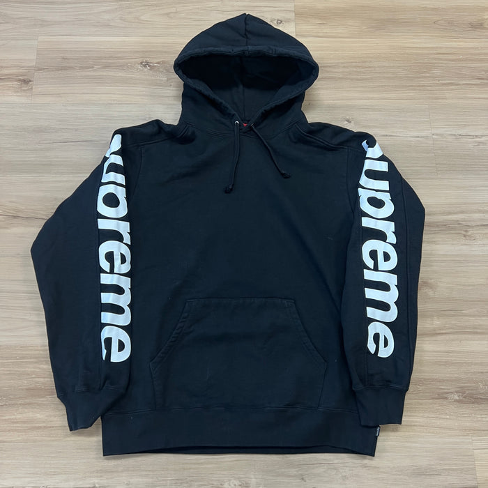 Supreme Sideline Hooded Sweatshirt 'Black'