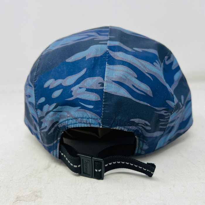 Supreme Tiger Camo Reflective Camp Cap Blue
