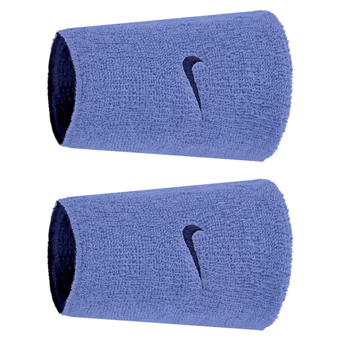Swoosh Classic Reversible Doublewide Wristbands 2 Pack
