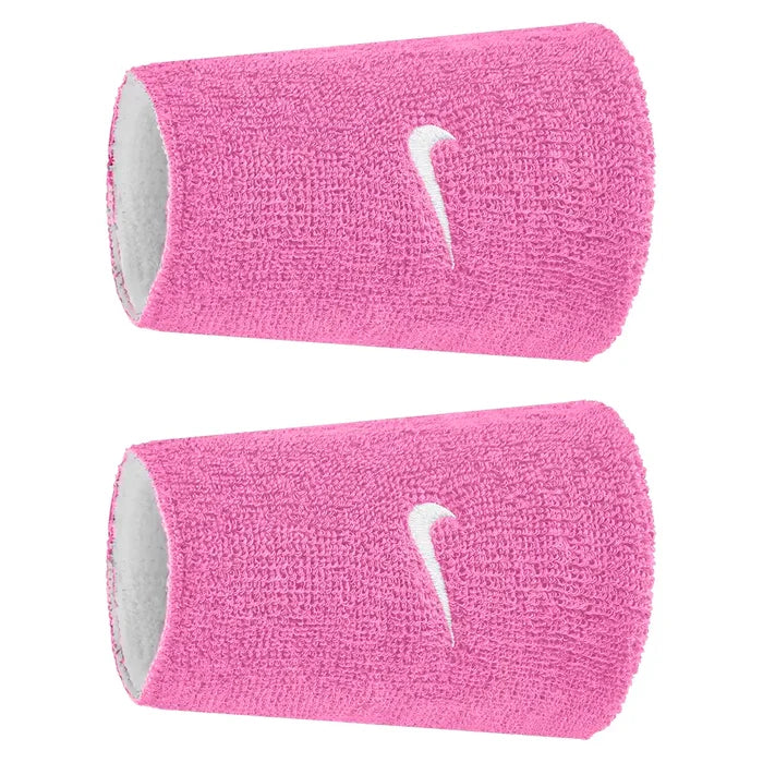 Swoosh Classic Reversible Doublewide Wristbands 2 Pack
